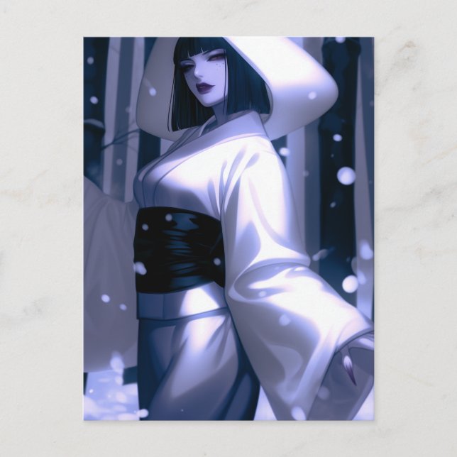 Ice Queen Vykort (Framsida)