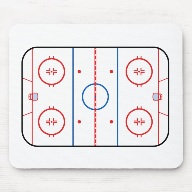 Ice Rink Diagram Hockey Game Assion Musmatta (Framsidan)