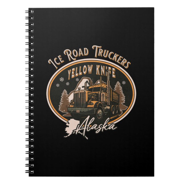 ICE ROAD TRUCKER - ALASKA ANTECKNINGSBOK (Framsidan)