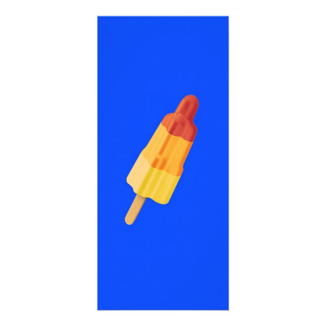 Ice Rocket Reklamkort (Framsidan)