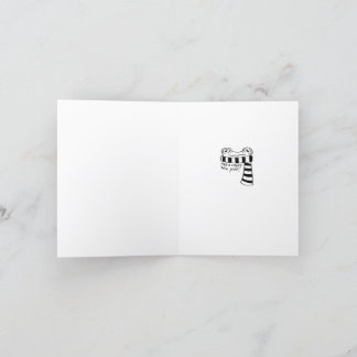 Ice Skal Frog-julkort Helgkort