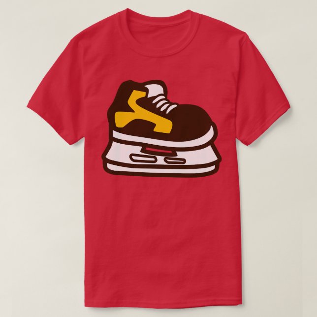 Ice Skate T Shirt (Design framsida)
