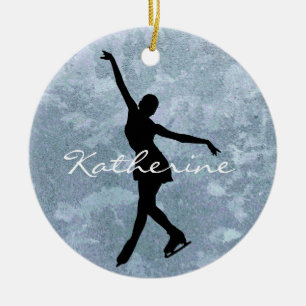 Ice Skater Figur Skater Ornament