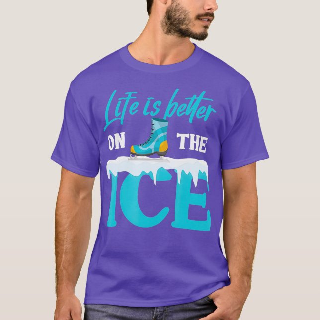 Ice Skater Funny Ice Dancing Quote Ice Skating T Shirt (Framsida)