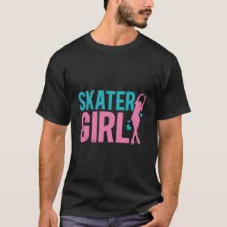 Ice Skater Girl Figur Skaters Skatter Thearing T Shirt