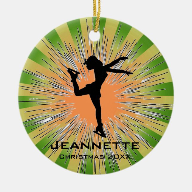 Ice Skater Ornament (Framsidan)