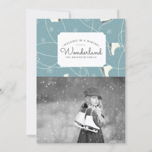 Ice Skater Winter Wonderland   Foto