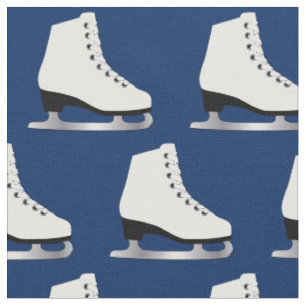 Ice Skates Figur Skating Rink Blue Tyg