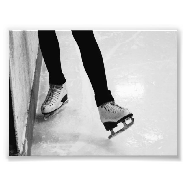 Ice Skates Fototryck (Framsidan)