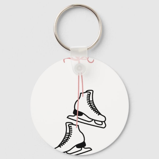 Ice Skates Nyckelring (Framsida)