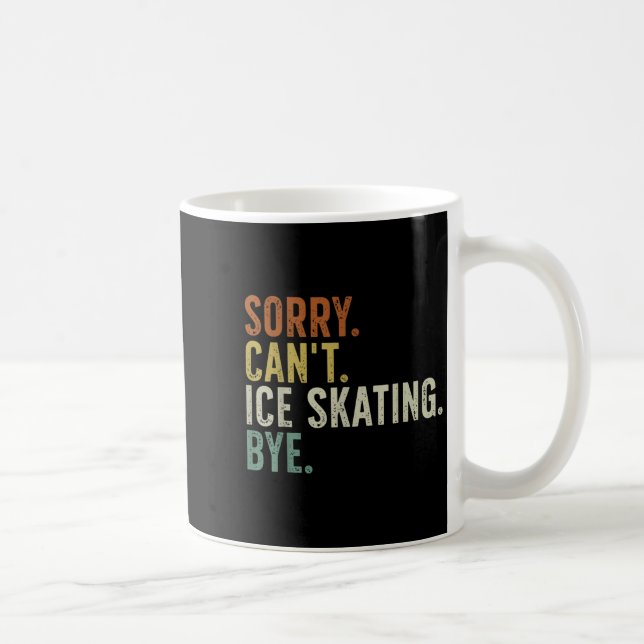 Ice Skating Adjö T-shirt.png Kaffemugg (Höger)