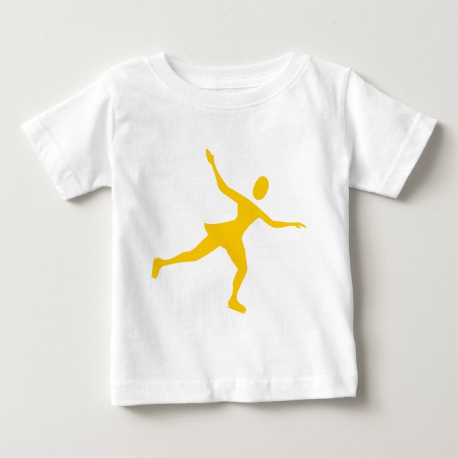 Ice Skating - Amber T Shirt (Framsida)
