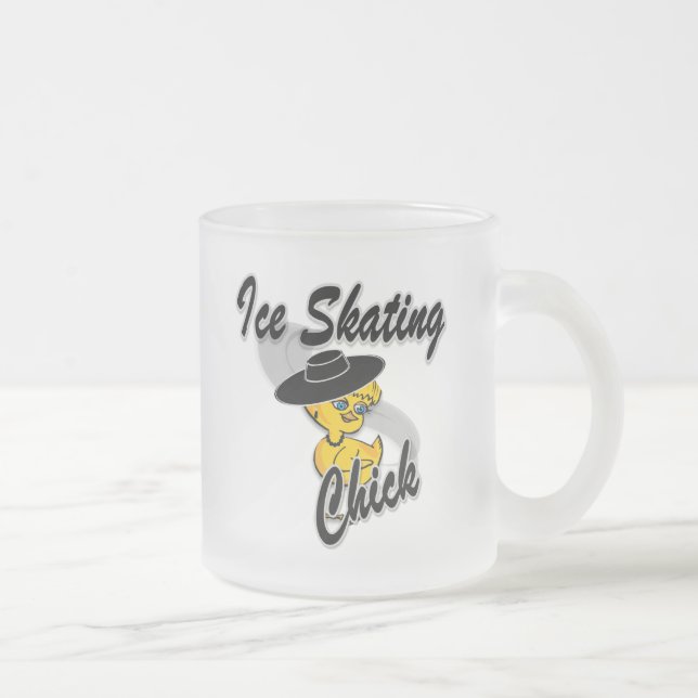Ice Skating-Chick nr 4 Frostad Glasmugg (Höger)