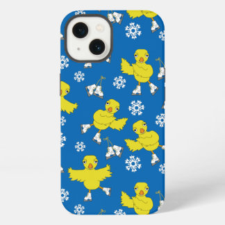 Ice Skating Chick Snowflake Mönster