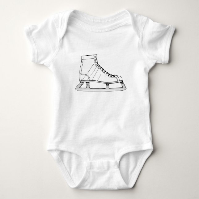 Ice Skating Figur T-shirt (Framsida)