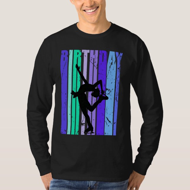 Ice Skating Girls Dancing Daughter Queen Season Te T Shirt (Framsida)