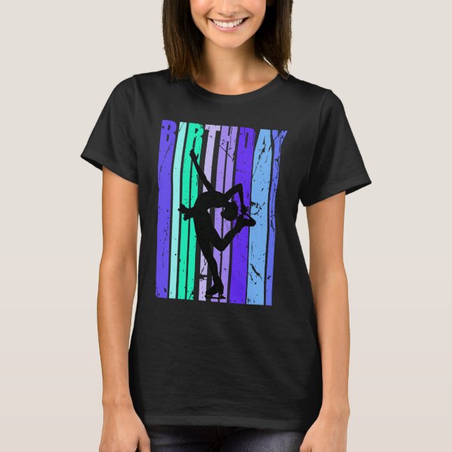 Ice Skating Girls Dancing Daughter Queen Season Te T Shirt (Framsida)