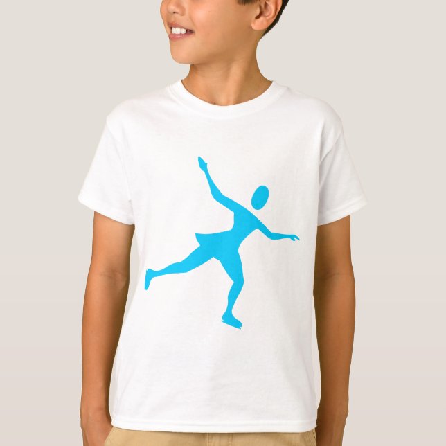 Ice Skating - Himlar Blue Tee (Framsida)