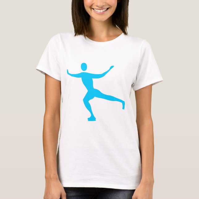 Ice Skating - Himlar Blue Tee (Framsida)