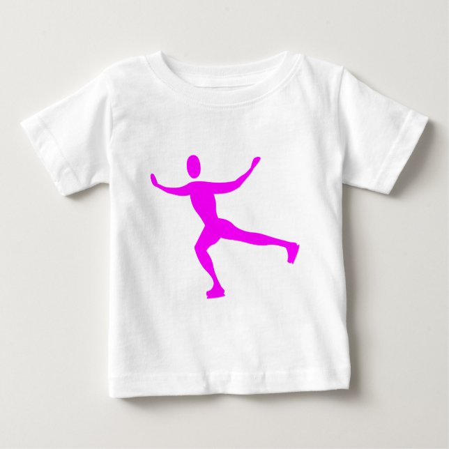 Ice Skating - Magenta Tee (Framsida)