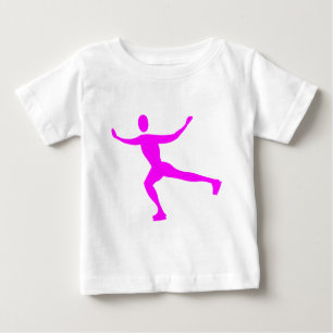 Ice Skating - Magenta Tee Shirt