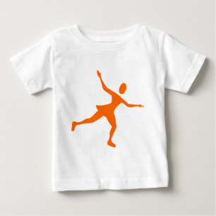 Ice Skating - Orange T-shirt