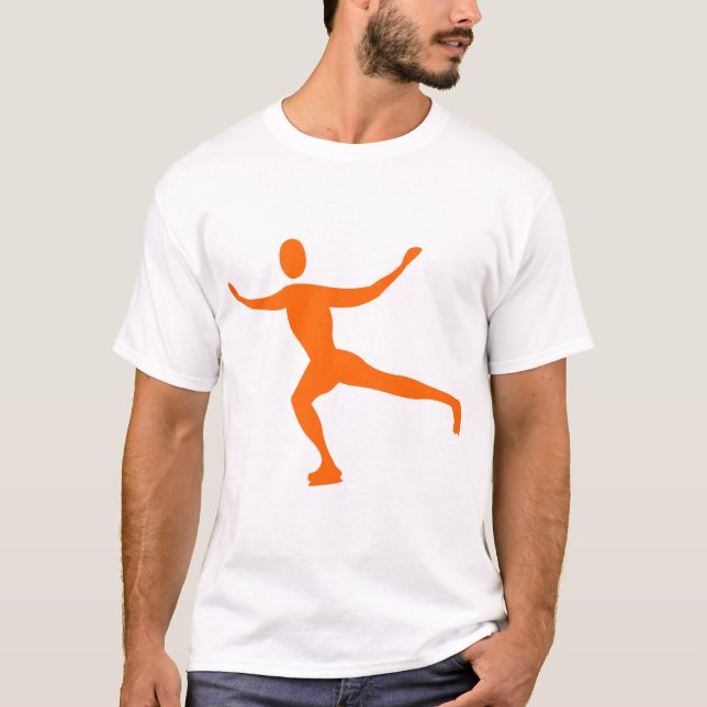 Ice Skating - Orange Tröja (Framsida)