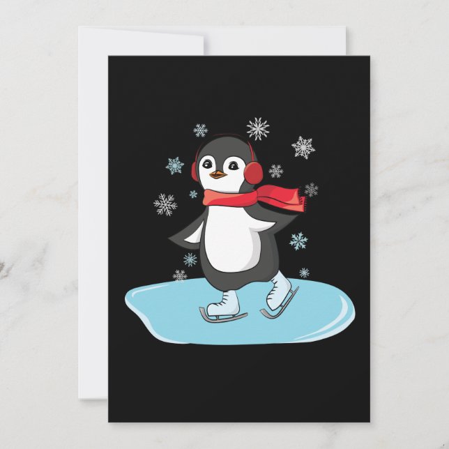 Ice Skating Penguin (Framsida)