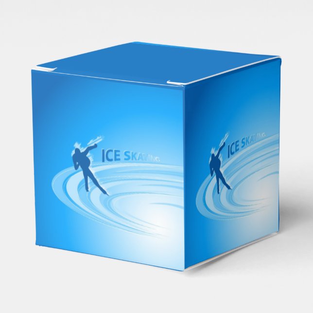 Ice Skating Presentaskar (Framsidan Sidan)