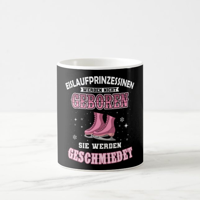 ICE SKATING PRINCESS Figur Skating Gift Ice Kaffemugg (Center)