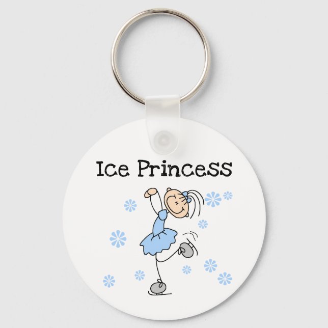Ice Skating Princess Nyckelring (Framsida)