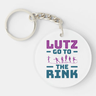 Ice Skating Pun Cute Lutz Gå till Rink