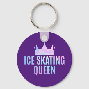 Ice Skating Queen - Ice Skating Älskare Nyckelring