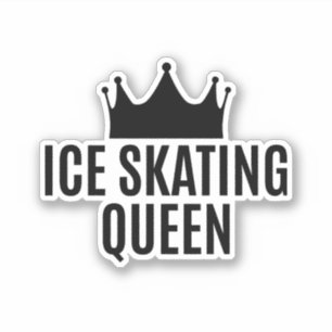 Ice Skating Queen - Ice Skating Klistermärken