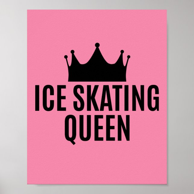 Ice Skating Queen - Ice Skating Poster (Framsidan)