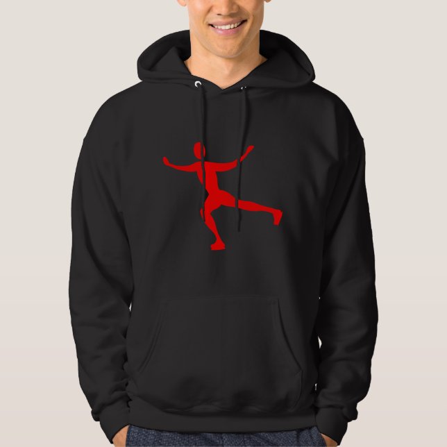 Ice Skating - Red Hoodie (Framsida)