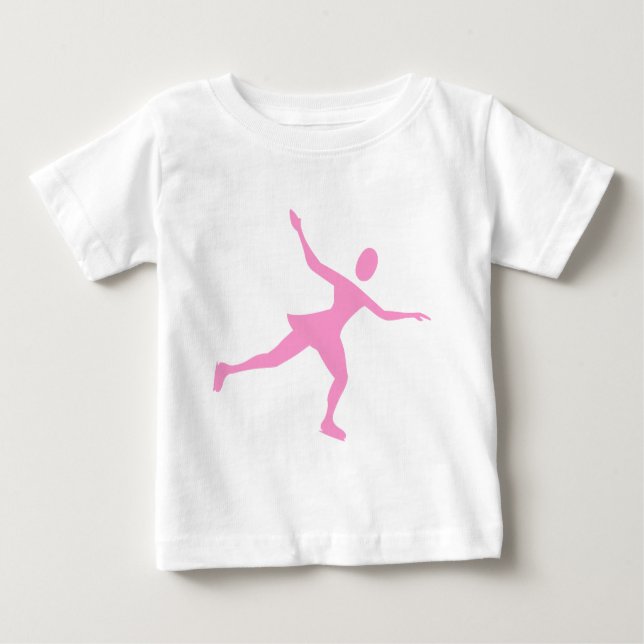 Ice Skating - Rosa Tee (Framsida)