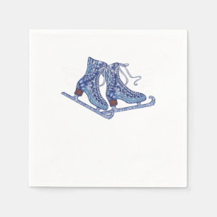 Ice Skating Shoes Winter Sports Gift Pappersservett