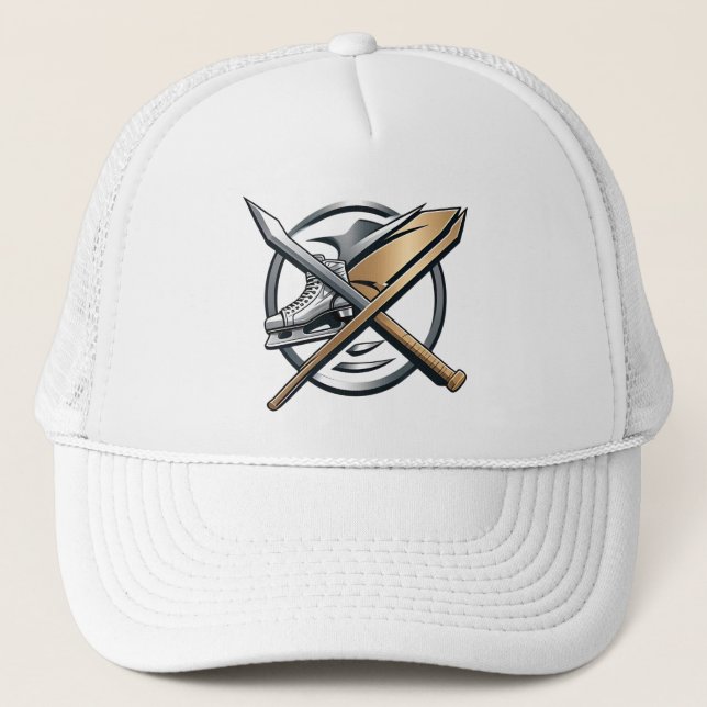 Ice Skating Sport Hat Keps (Framsida)