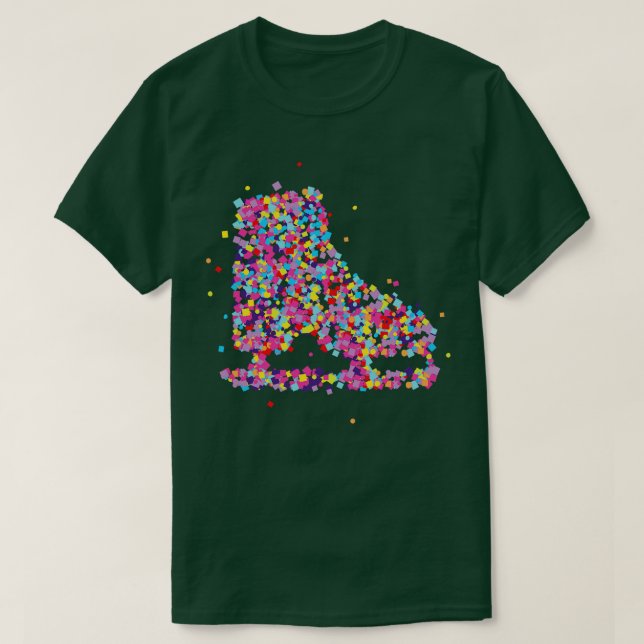 Ice Skating T Shirt (Design framsida)