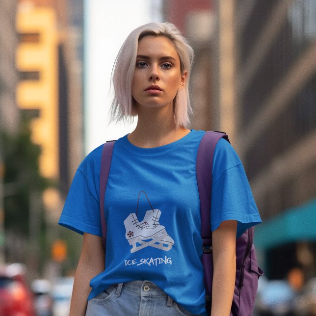 Ice Skating T Shirt (Skapare uppladdad)