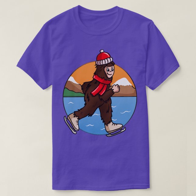 Ice Skating T Shirt (Design framsida)