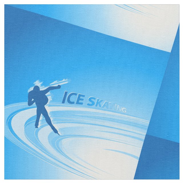 Ice Skating Tyg (Närbild)