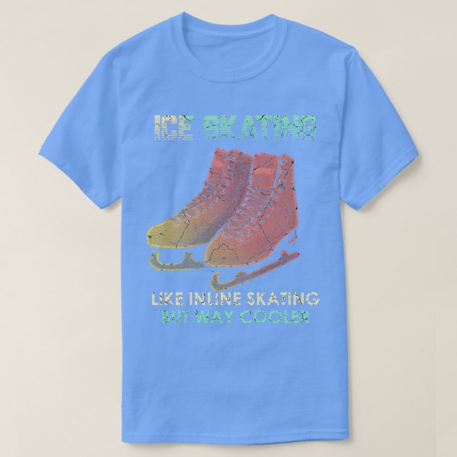 Ice Skatter 4 T Shirt (Design framsida)