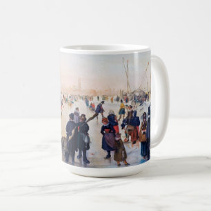 Ice Skene Scene Fine Art julklapp Kaffemugg