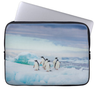 Ice & Snö Adelie Penguins Antarctica Laptop Fodral