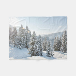 Ice & Snö Allgäu Bavaria Southern Tyskland Fleecefilt