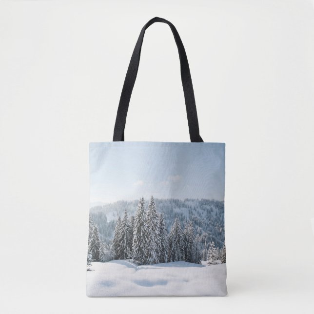Ice & Snö | Allgäu Bavaria Tyskland Tygkasse (Framsida)