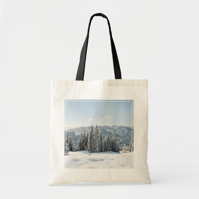 Ice & Snö | Allgäu Bavaria Tyskland Tygkasse (Framsidan)