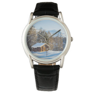 Ice & Snö Alpernor för vinterlogg i Schweiz Armbandsur